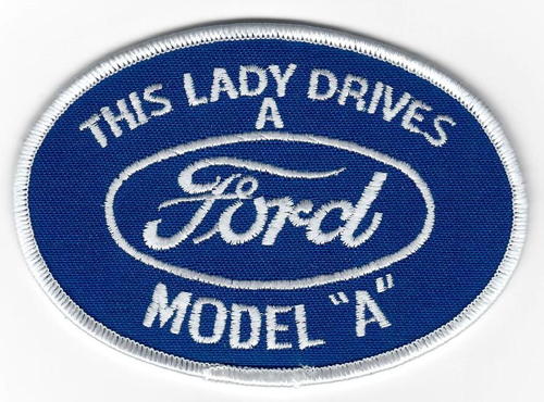 This Lady Drives A Ford Model "A"